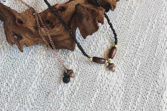 Woodland necklaces