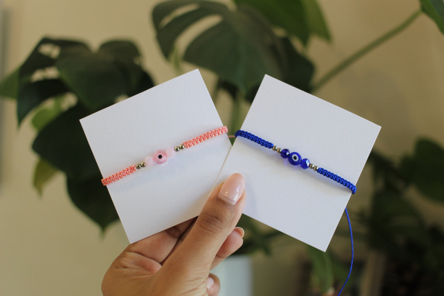 Evil Eye Macrame Bracelets