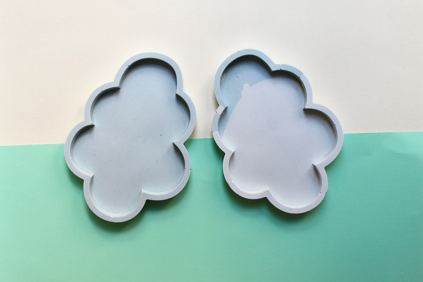 Jesmonite Cloud Trinket Tray