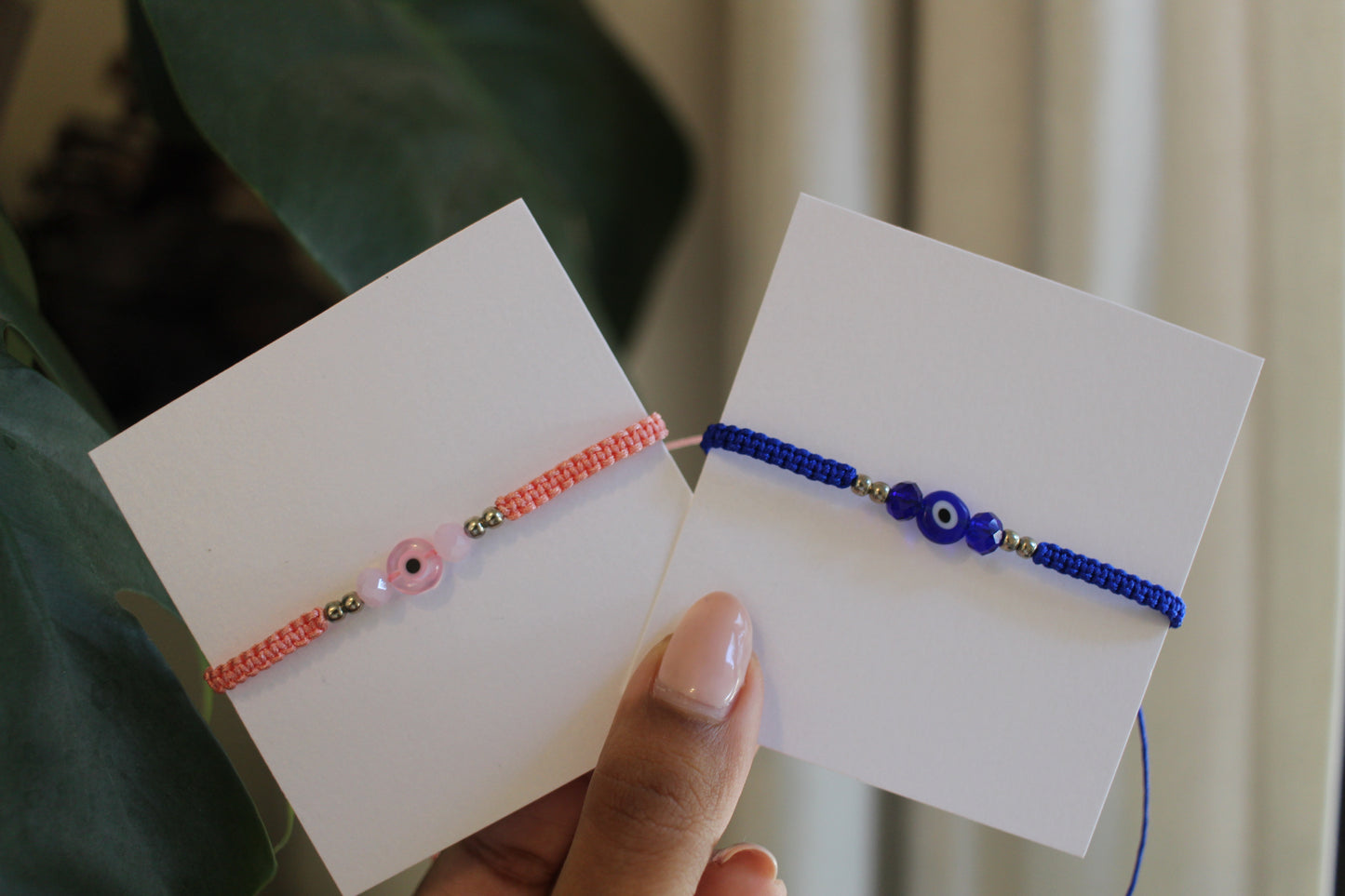 Evil Eye Macrame Bracelets