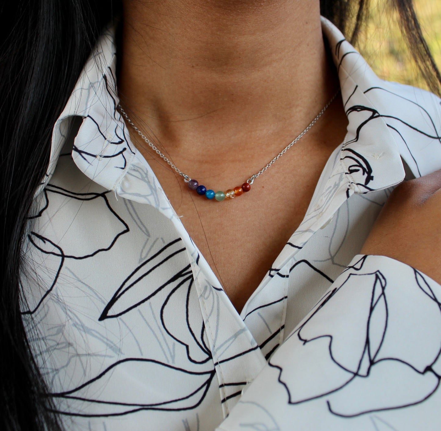 Gemstone Chakra Necklace