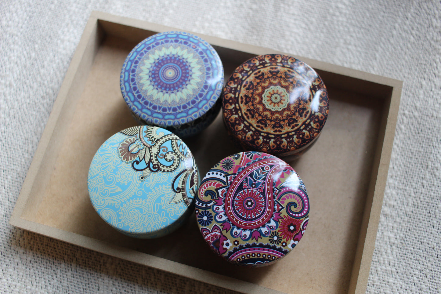 Moroccan Inspired Candle Tins