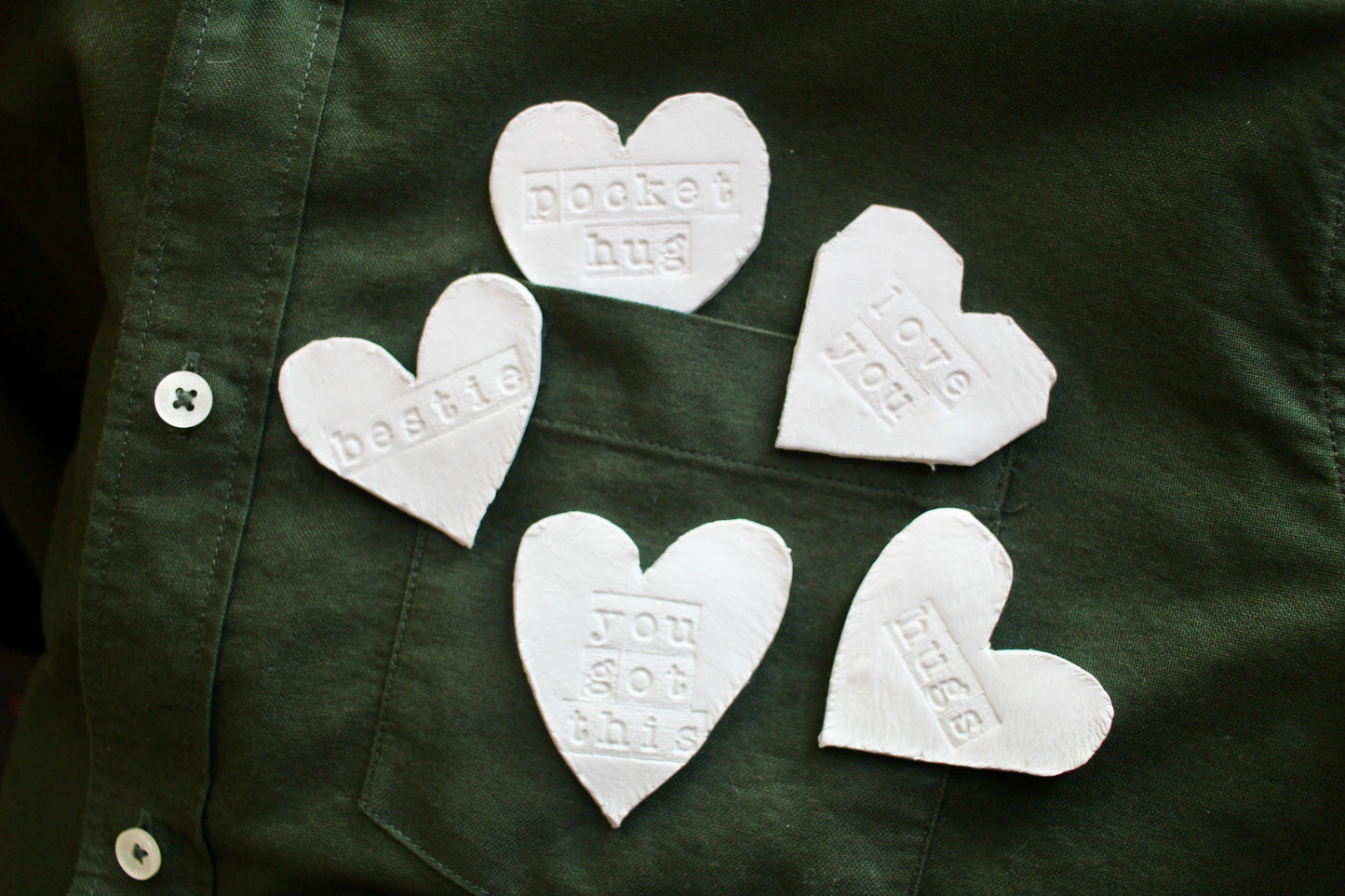 Clay Pocket Hugs