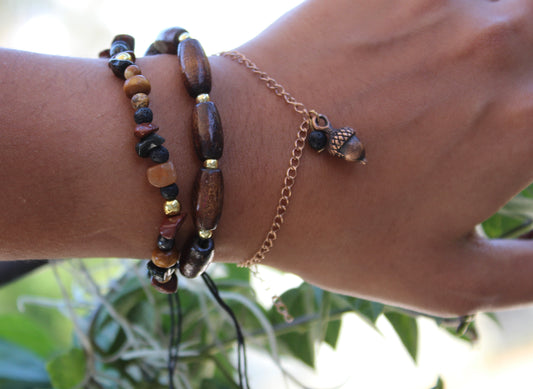 Woodland bracelets