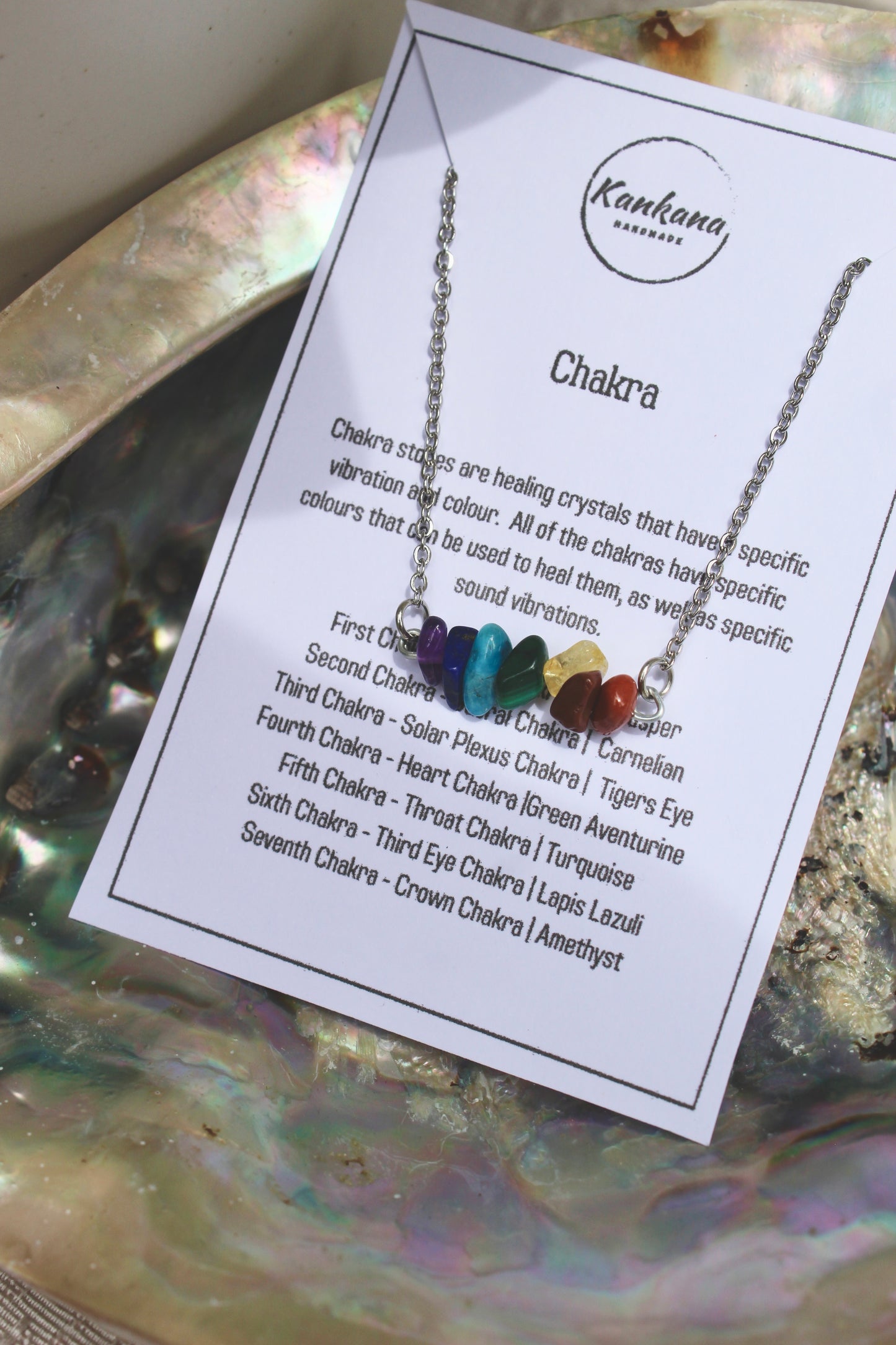 Gemstone Chakra Necklace