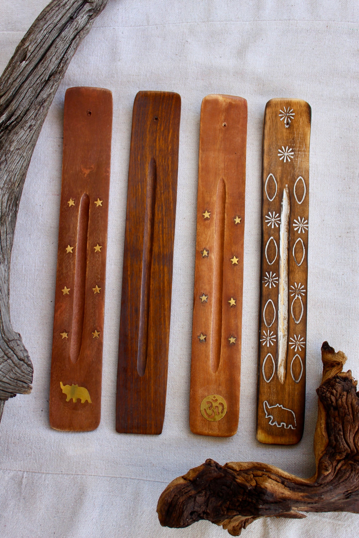 Wooden Incense Holders