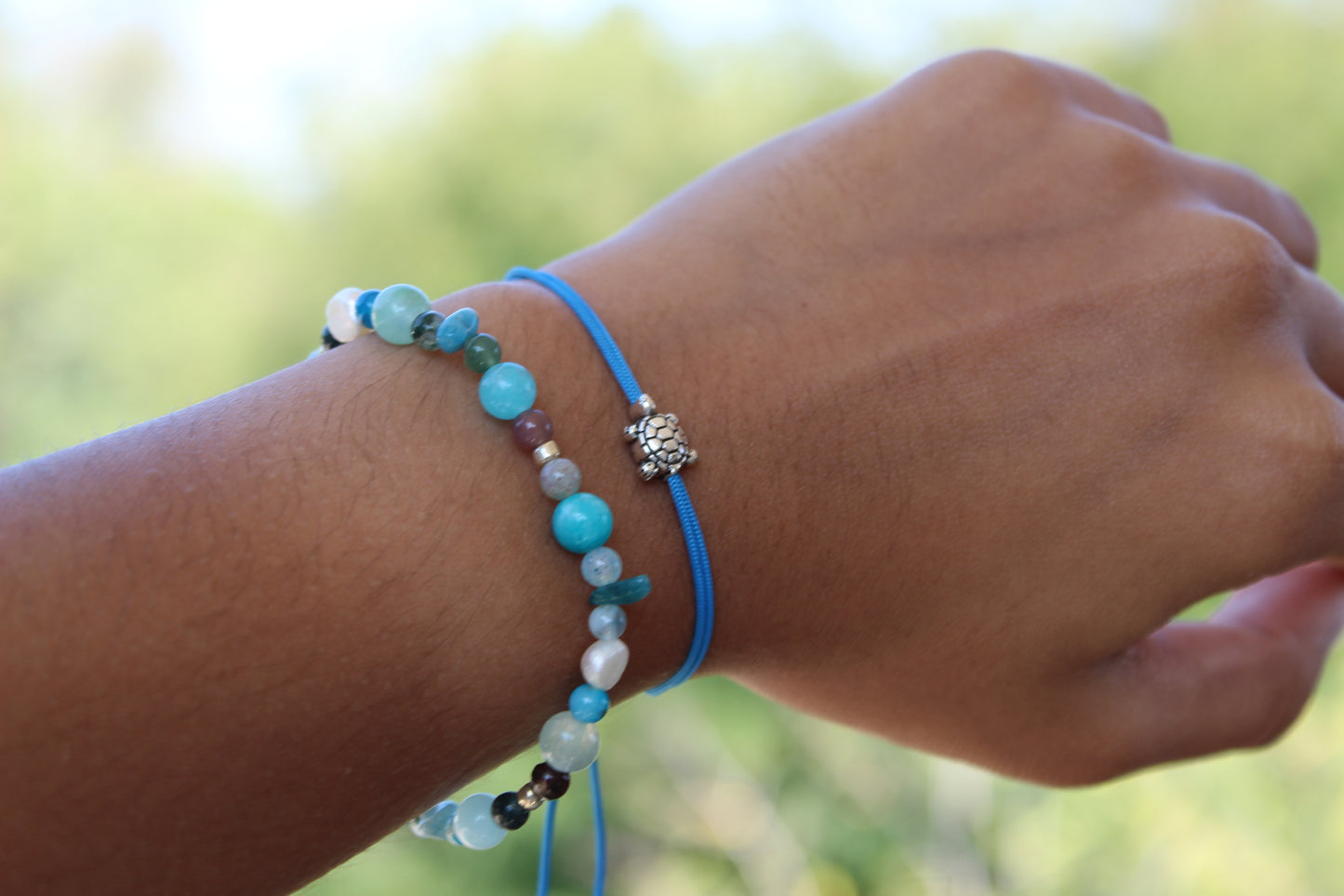 Tiny turtle bracelet