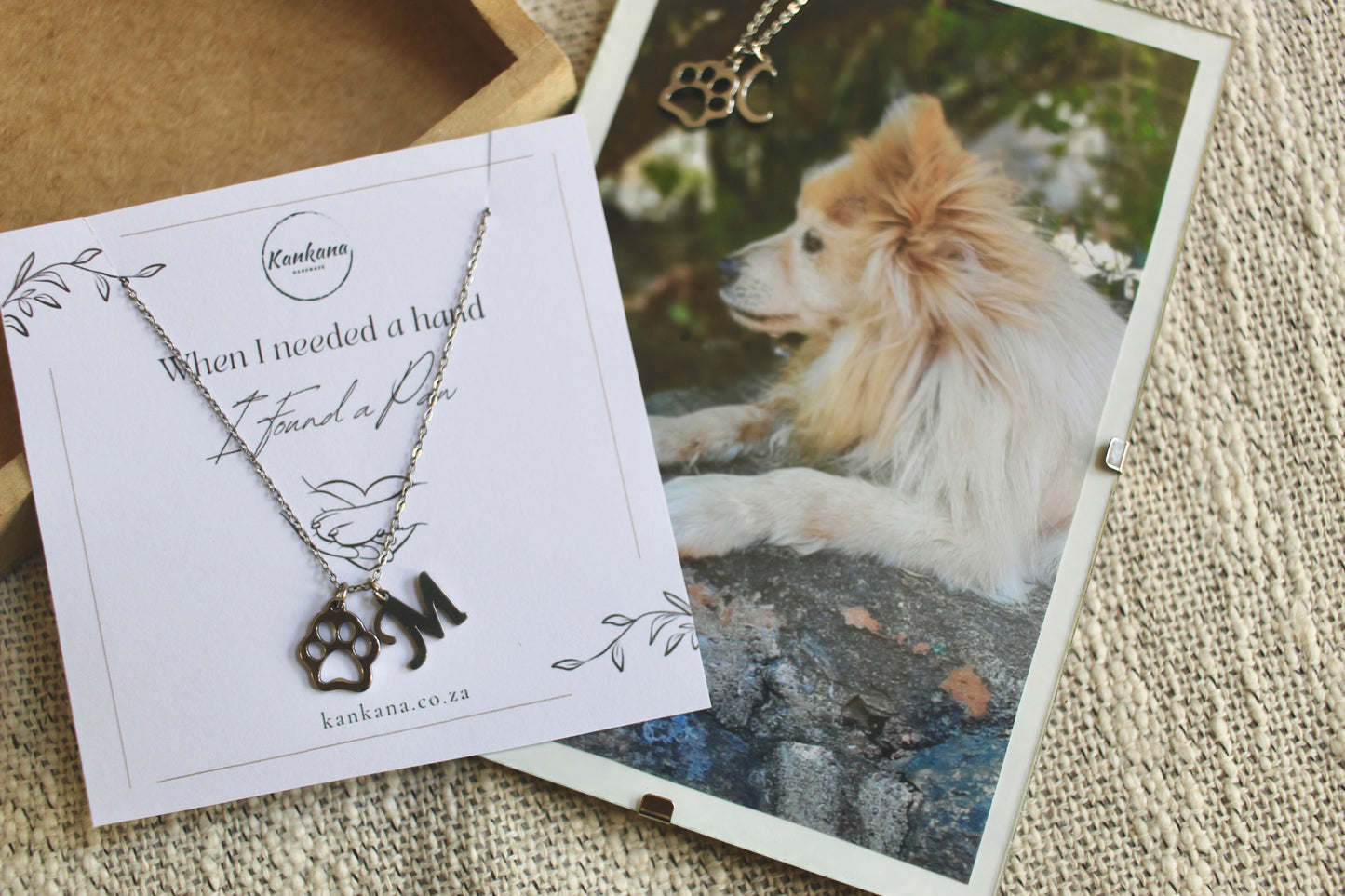 Paw Print Necklace
