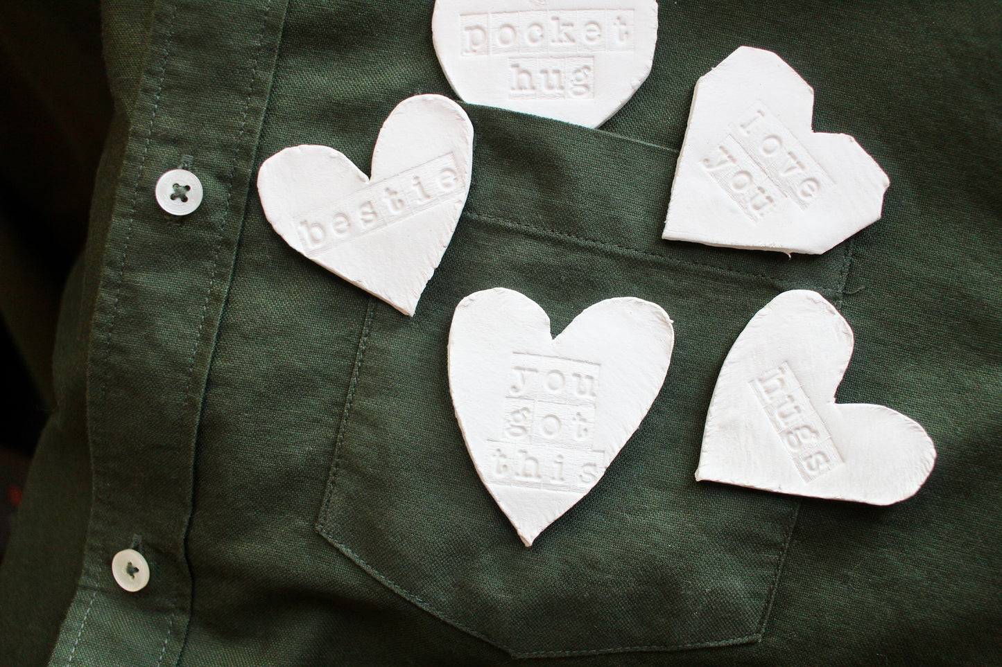 Clay Pocket Hugs