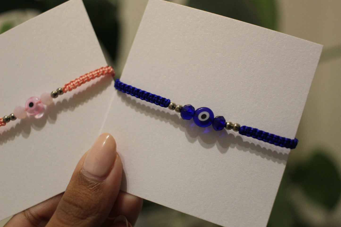 Evil Eye Macrame Bracelets