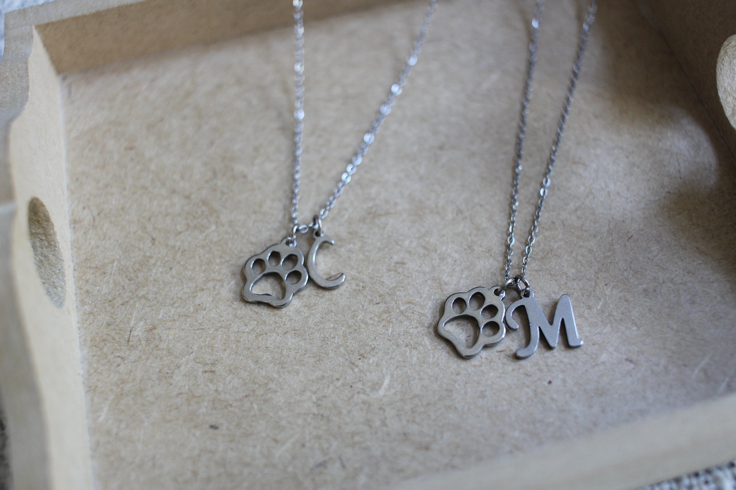 Paw Print Necklace