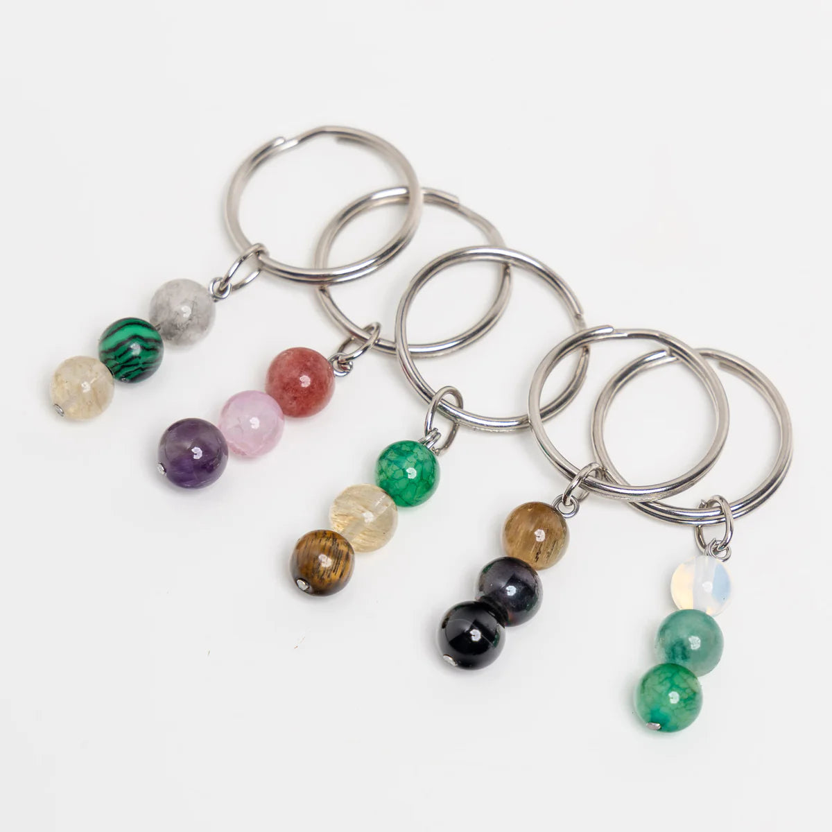 Healing Gemstone Keyrings