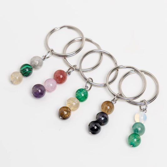 Healing Gemstone Keyrings