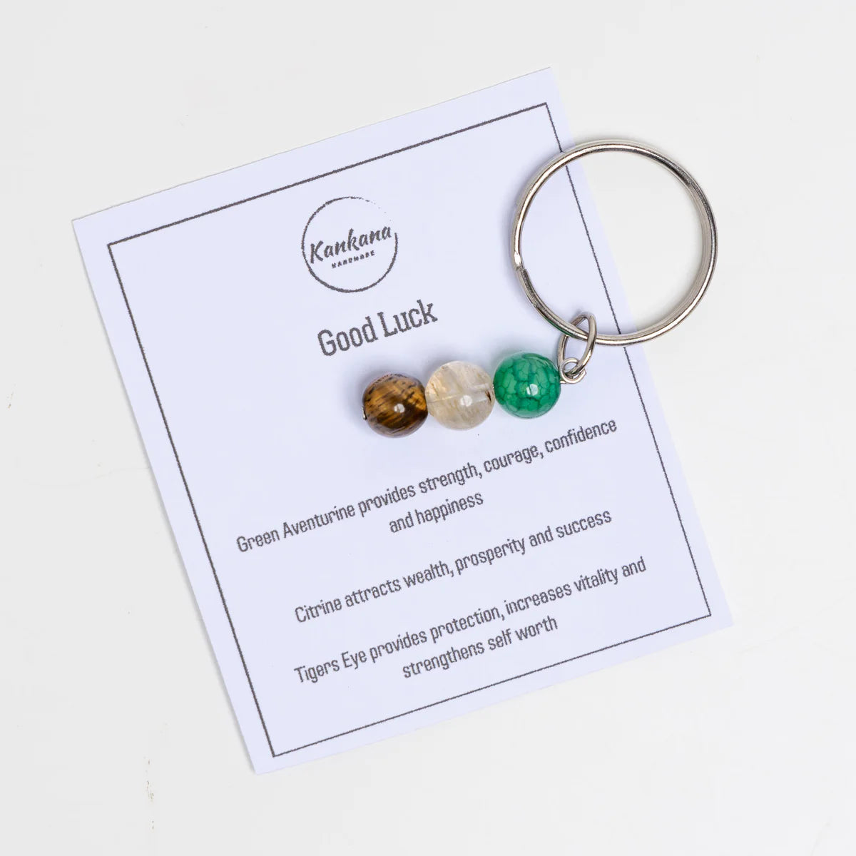 Healing Gemstone Keyrings