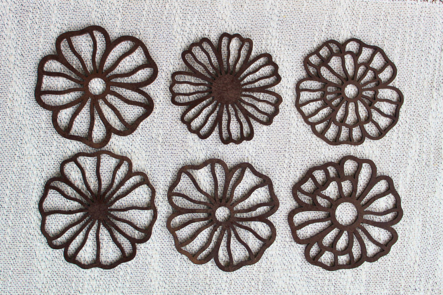 Flower Coasters
