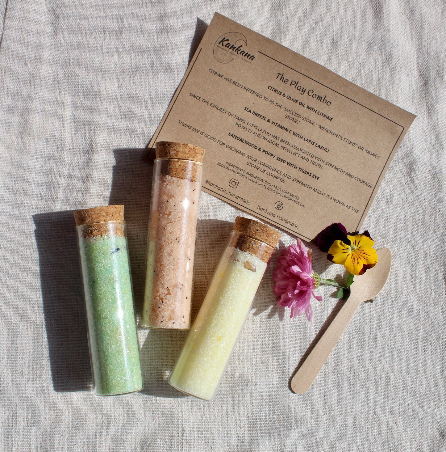 Crystal Infused Bath Salts