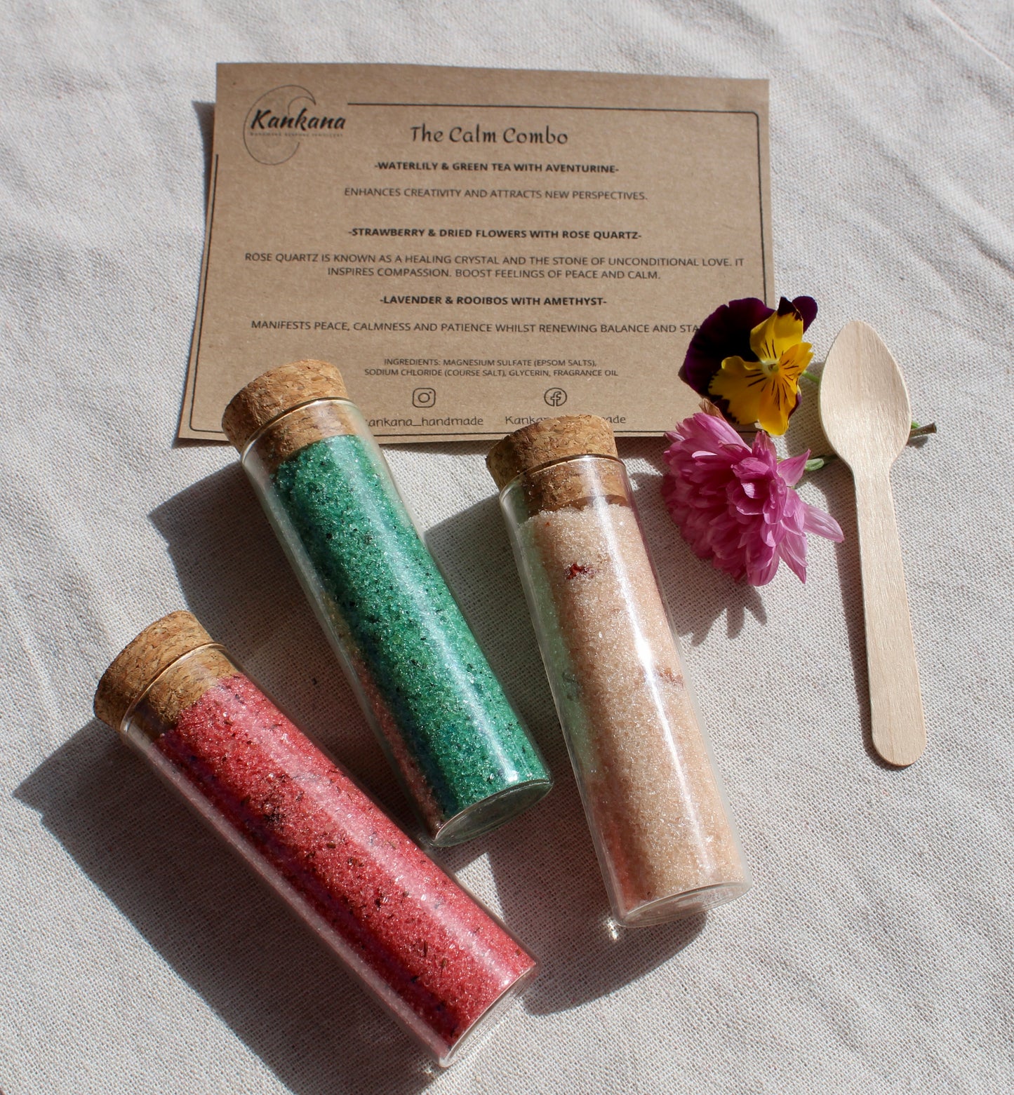 Crystal Infused Bath Salts