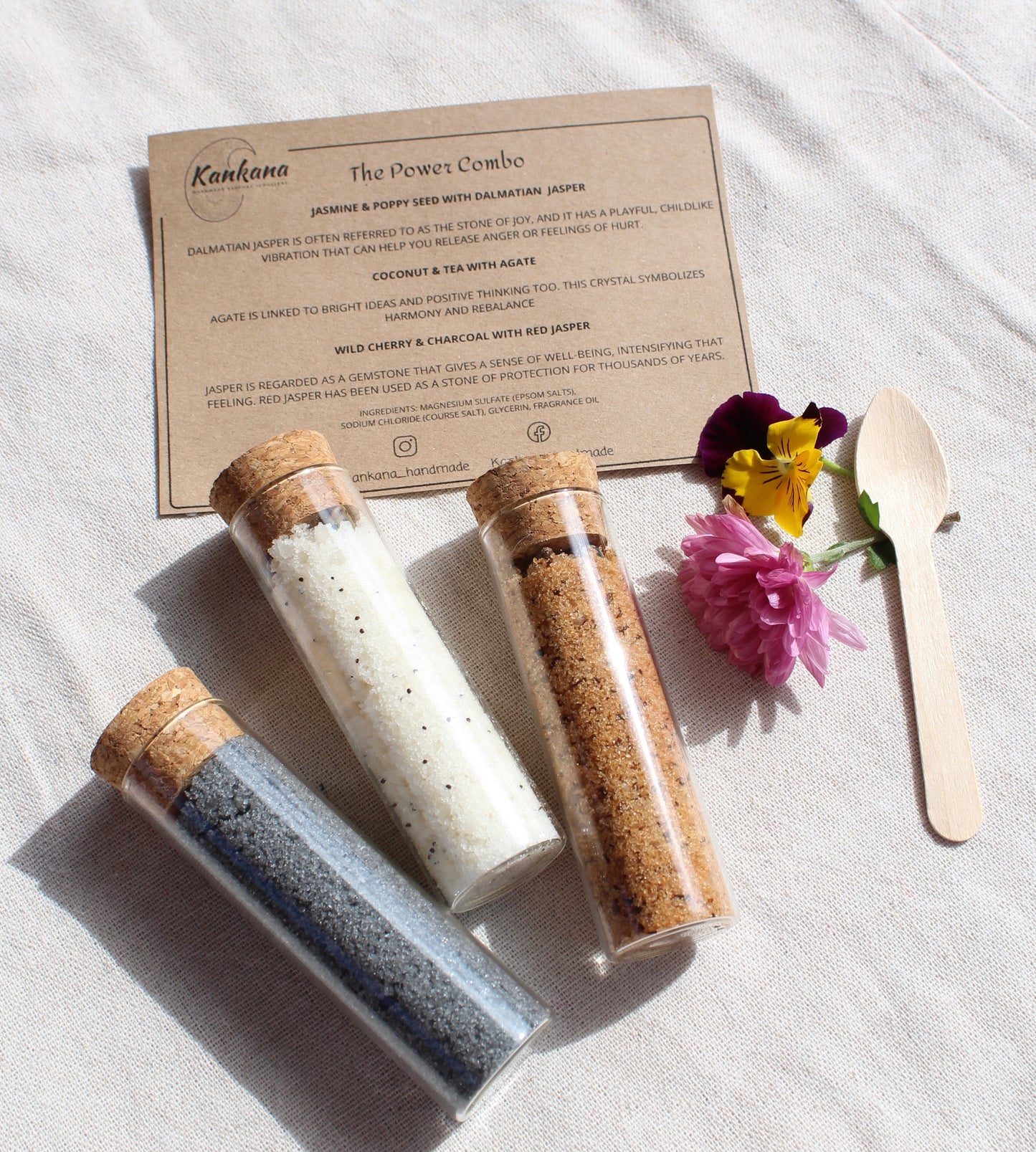 Crystal Infused Bath Salts