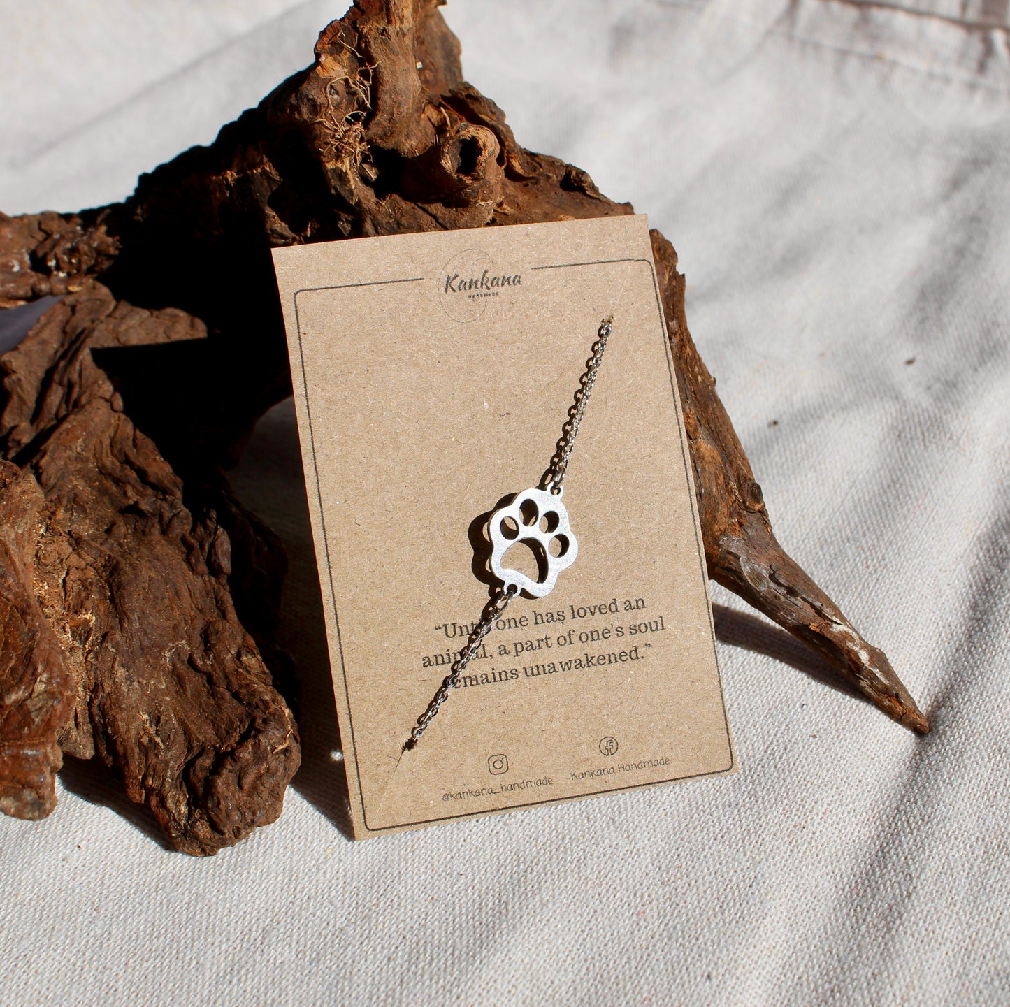 Paw Print Bracelet