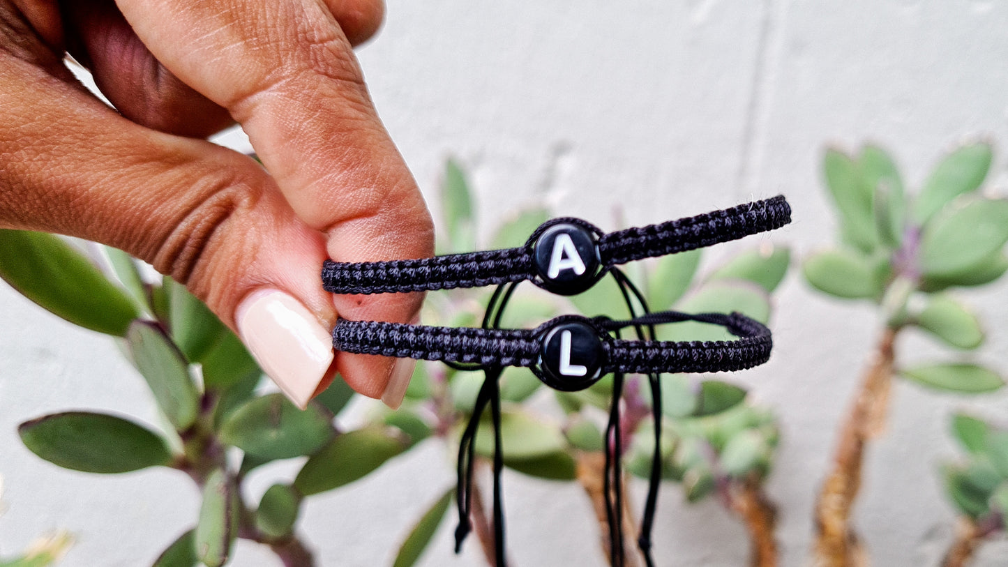 Macrame Charm Bracelet