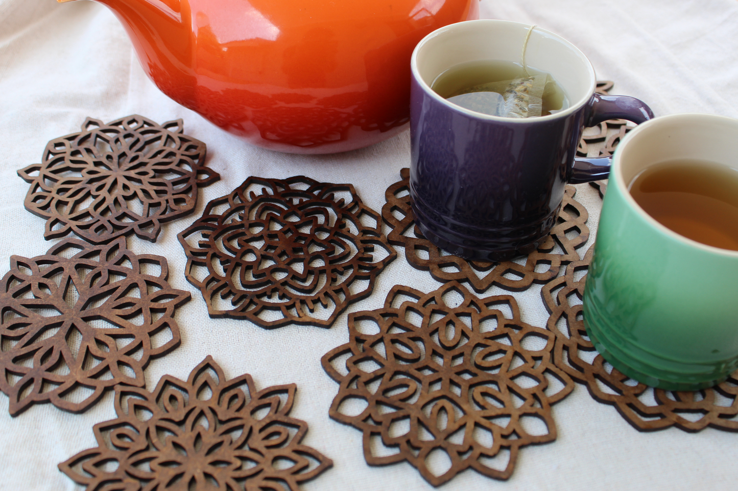 Mandala Coasters