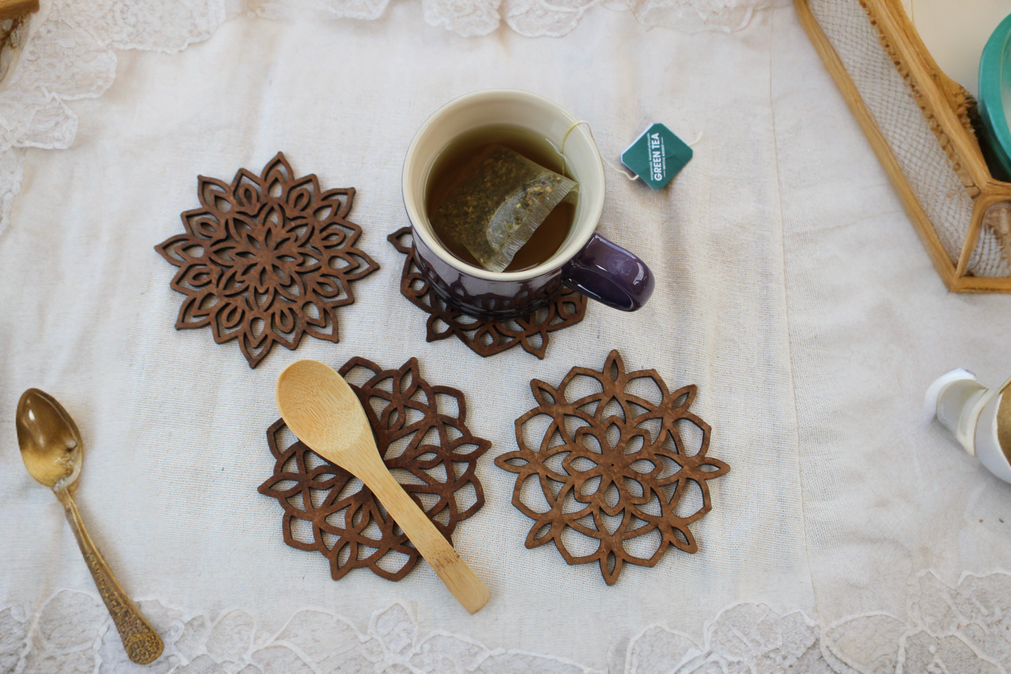 Mandala Coasters