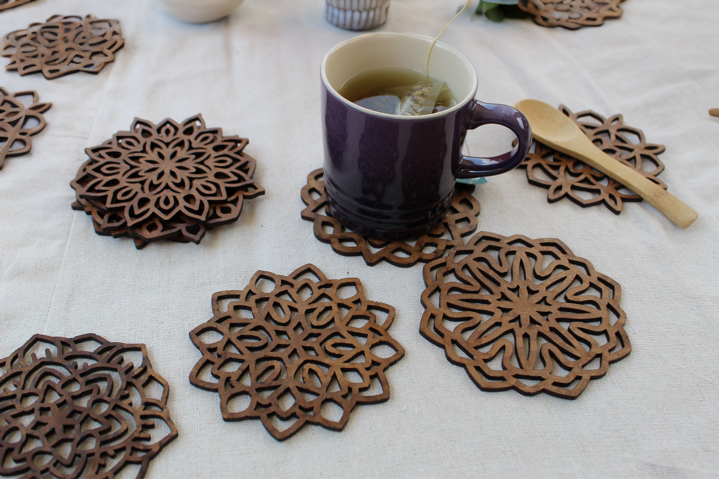 Mandala Coasters