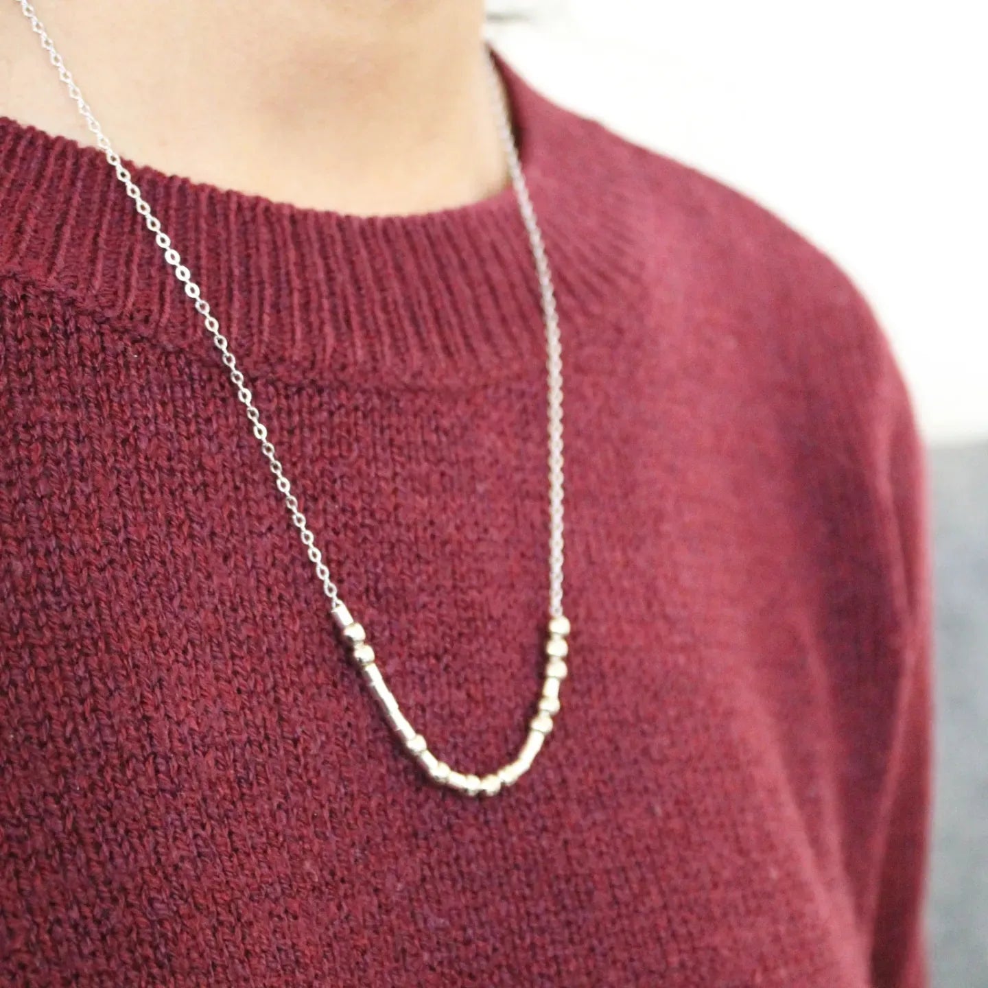 Morse Code Necklaces