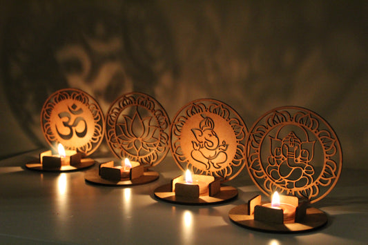 Shadow Tealight holders