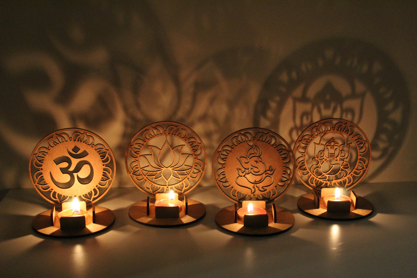 Shadow Tealight holders
