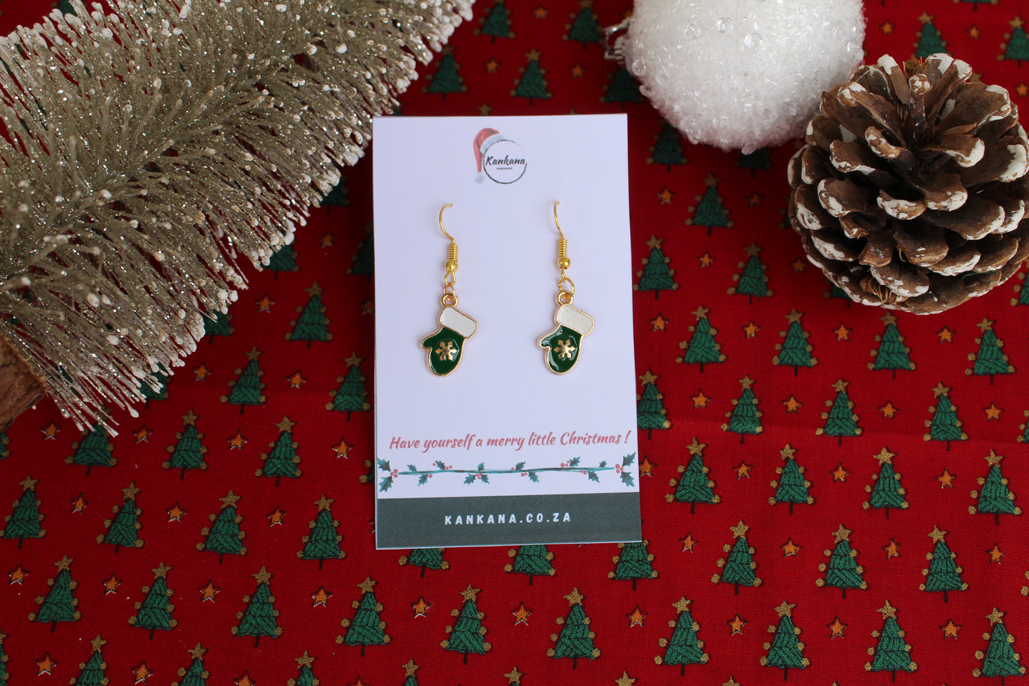 Limited Edition Festive Christmas earrings