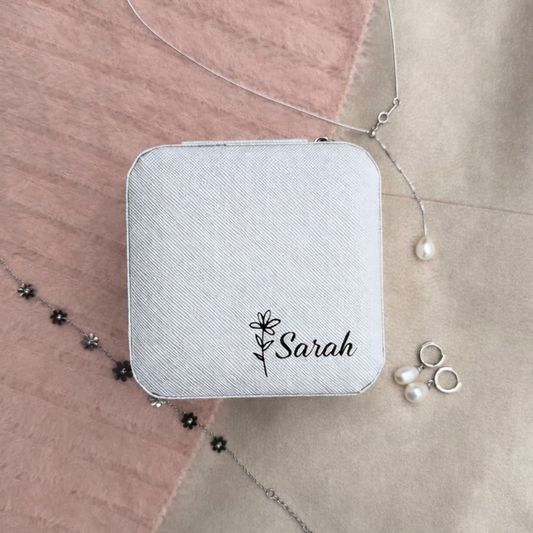 Personalised jewellery boxes