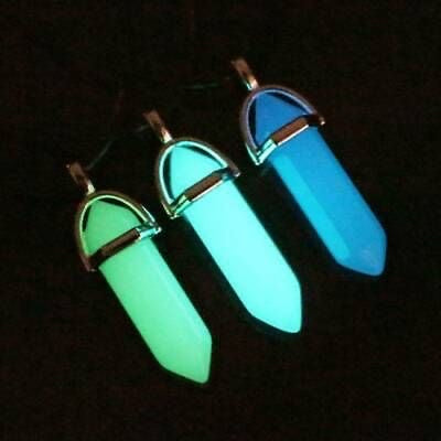 Glow in the Dark Pendant Necklace