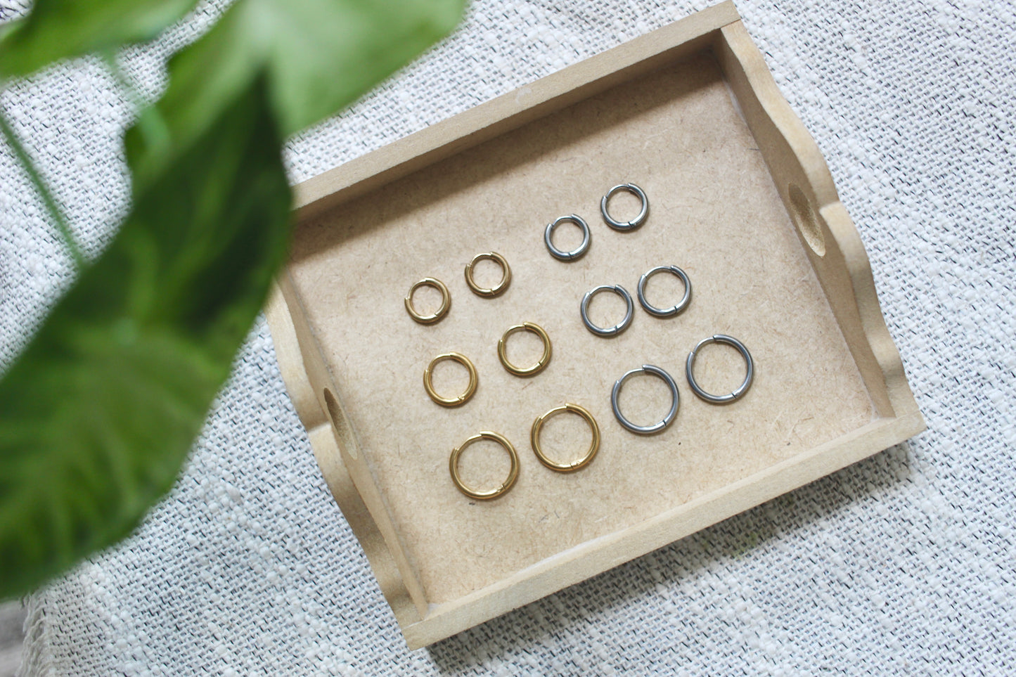 Simple Hoop Earring Sets