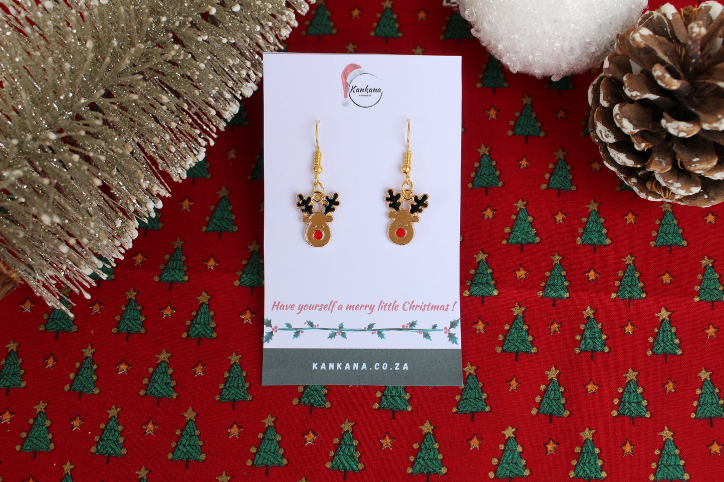 Limited Edition Festive Christmas earrings