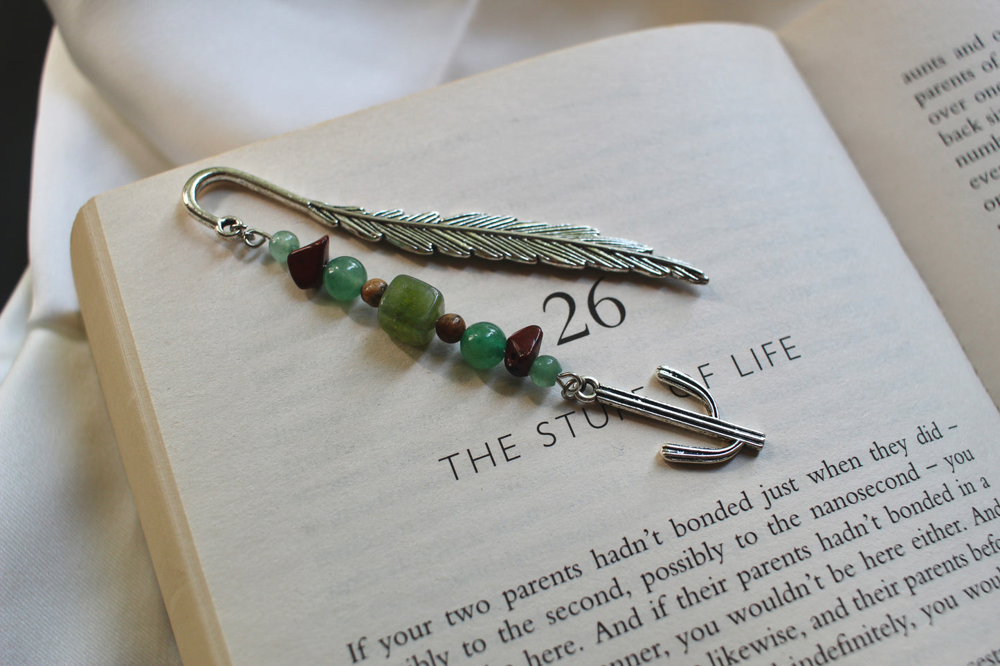 Gemstone book marks