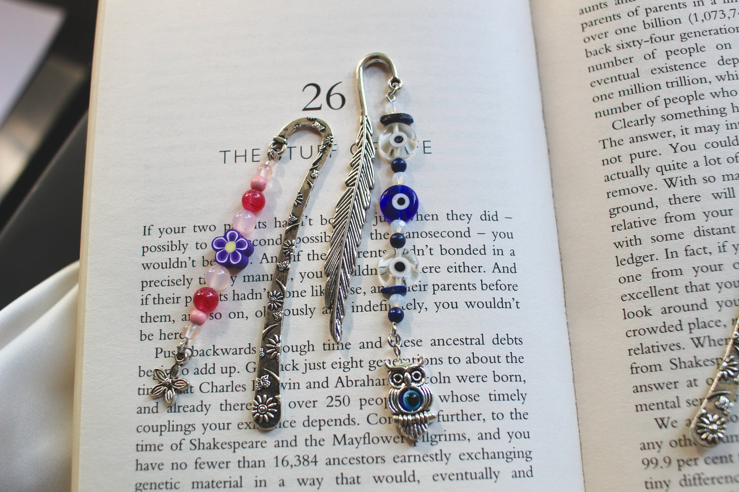 Gemstone book marks