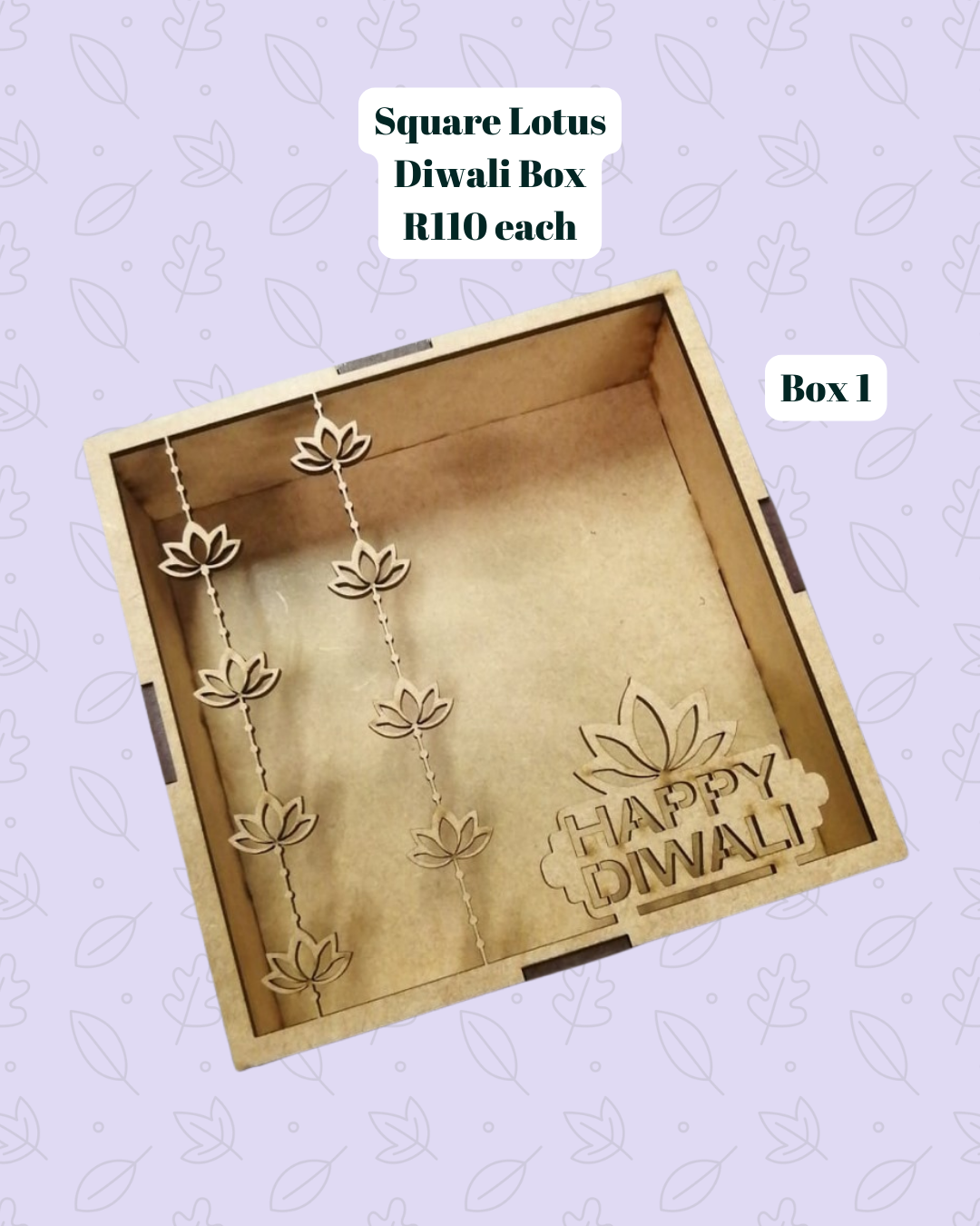 Diwali wooden boxes