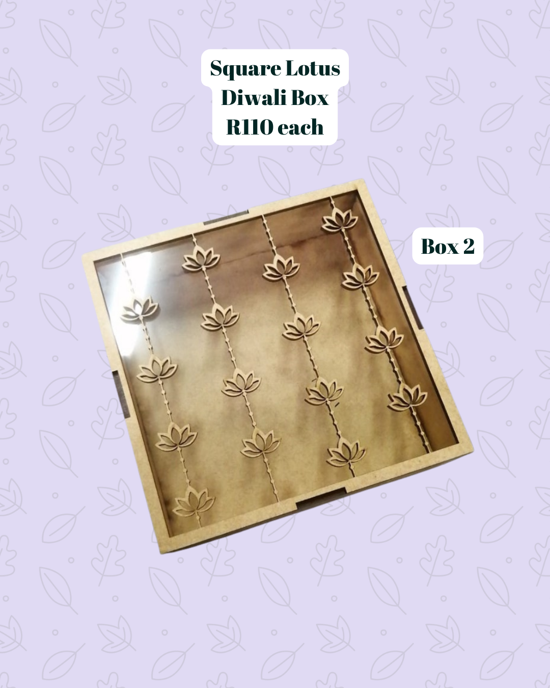 Diwali wooden boxes