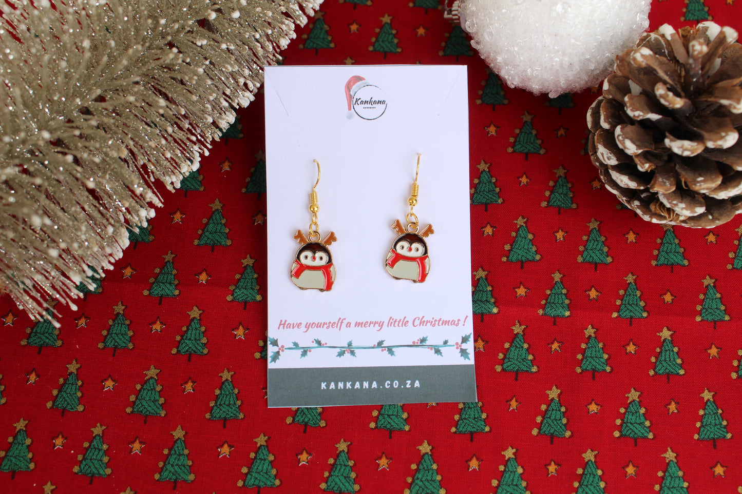 Limited Edition Festive Christmas earrings