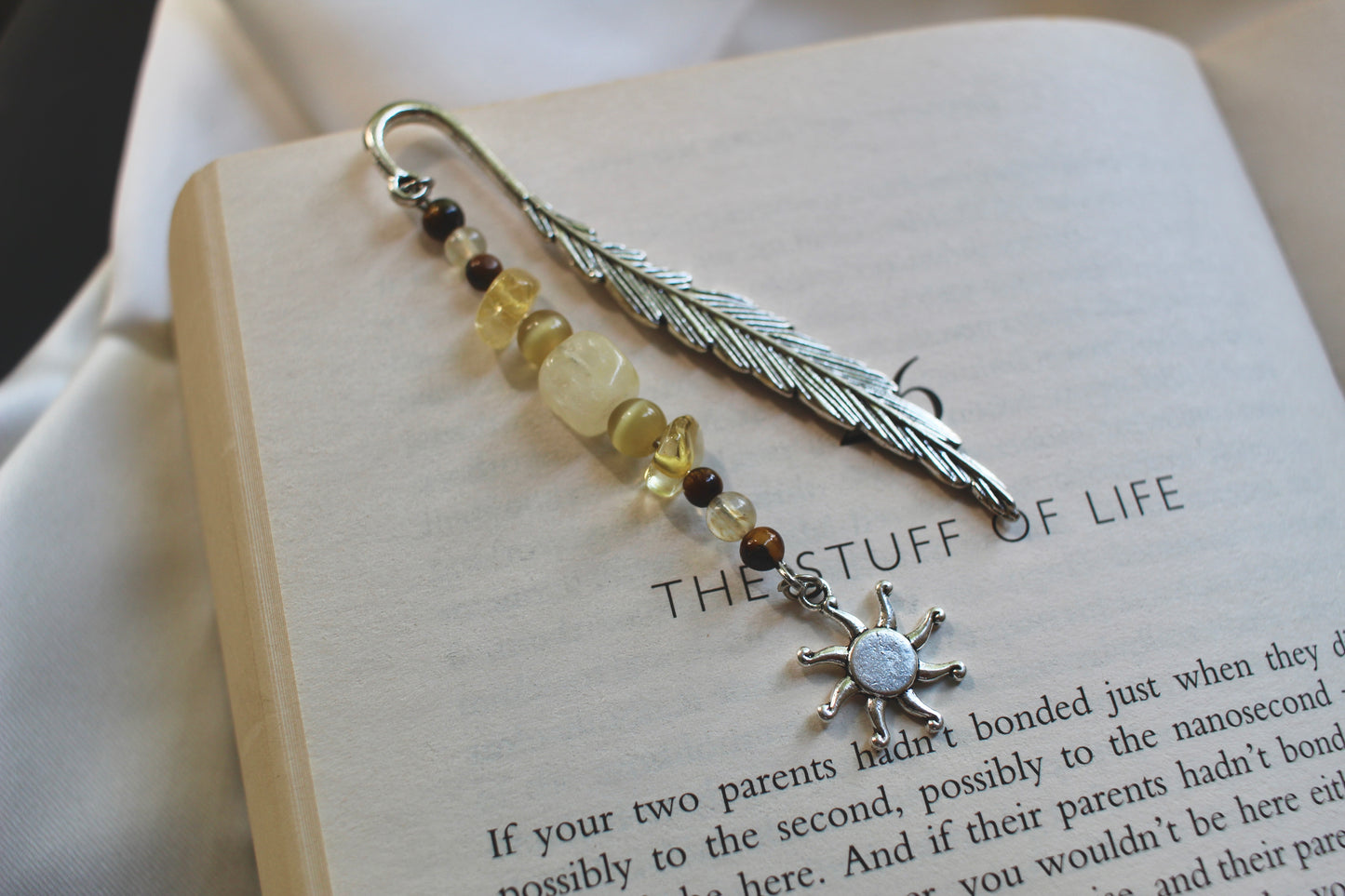 Gemstone book marks