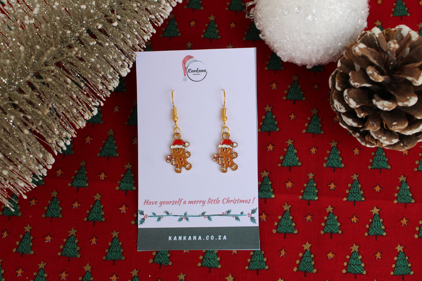 Limited Edition Festive Christmas earrings