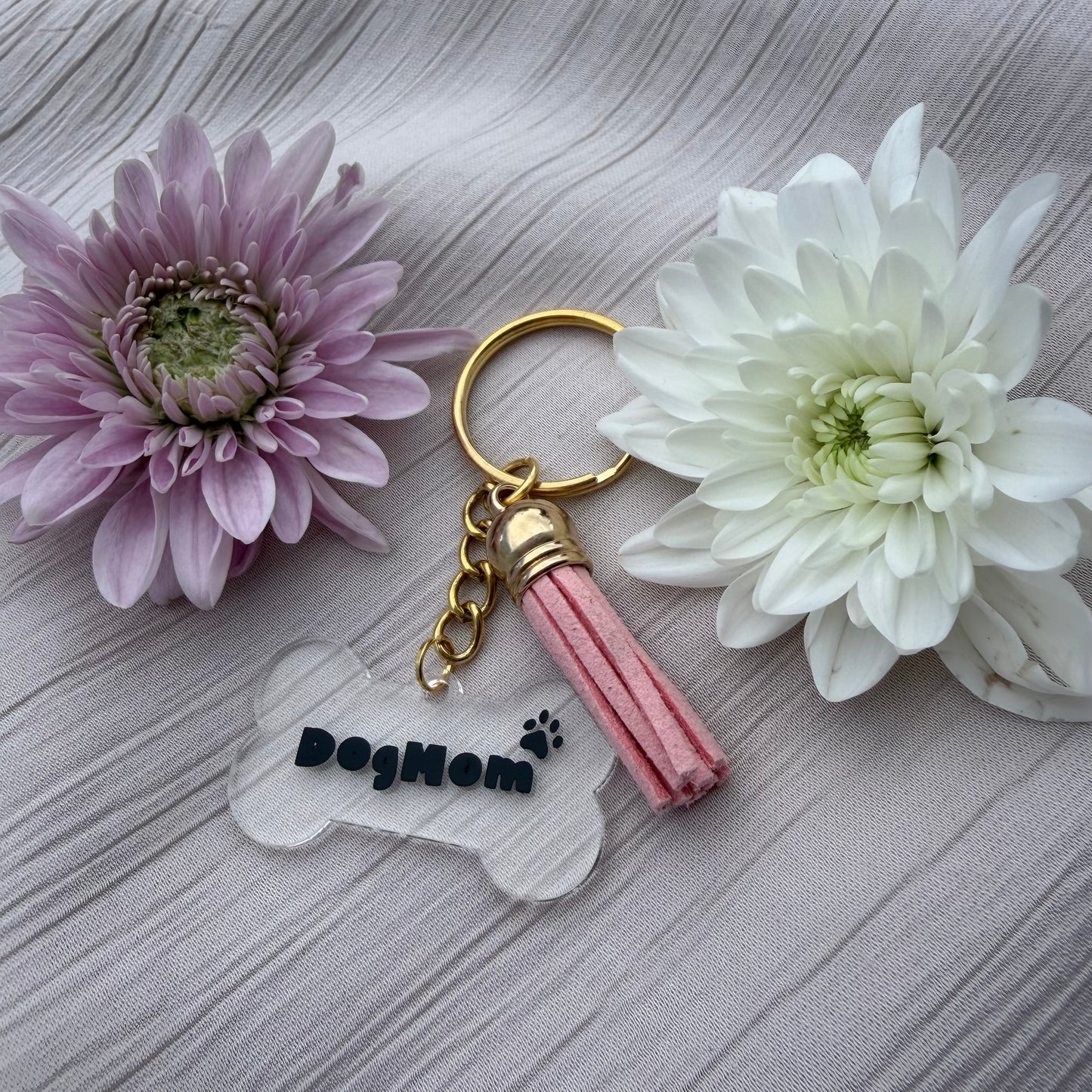 Personalised Acrylic Name Keyrings