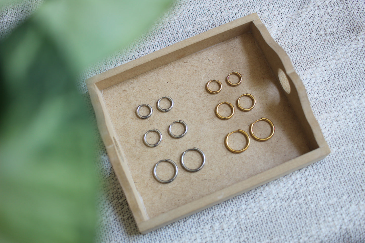 Simple Hoop Earring Sets