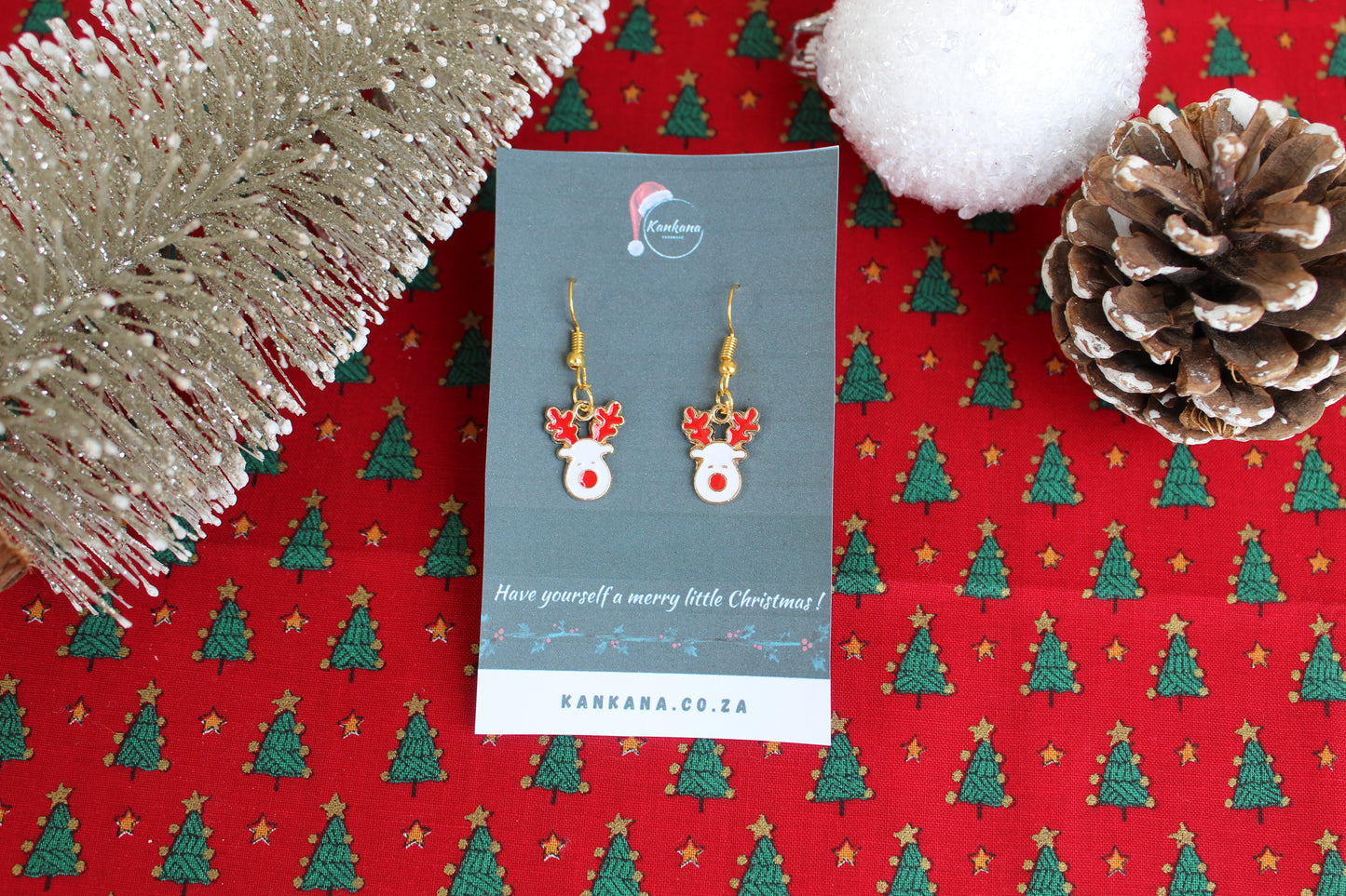 Limited Edition Festive Christmas earrings