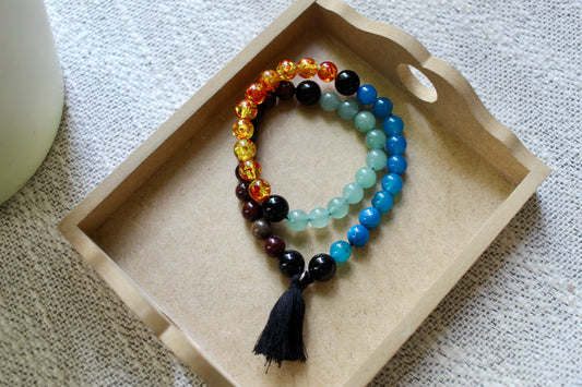 Gemstone Mala Beads