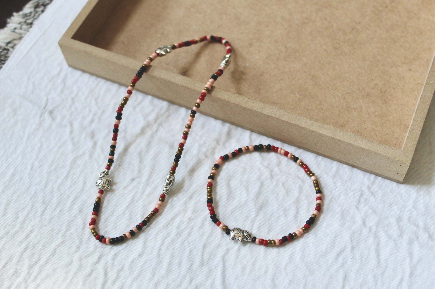 Beaded Animal necklace/ bracelets