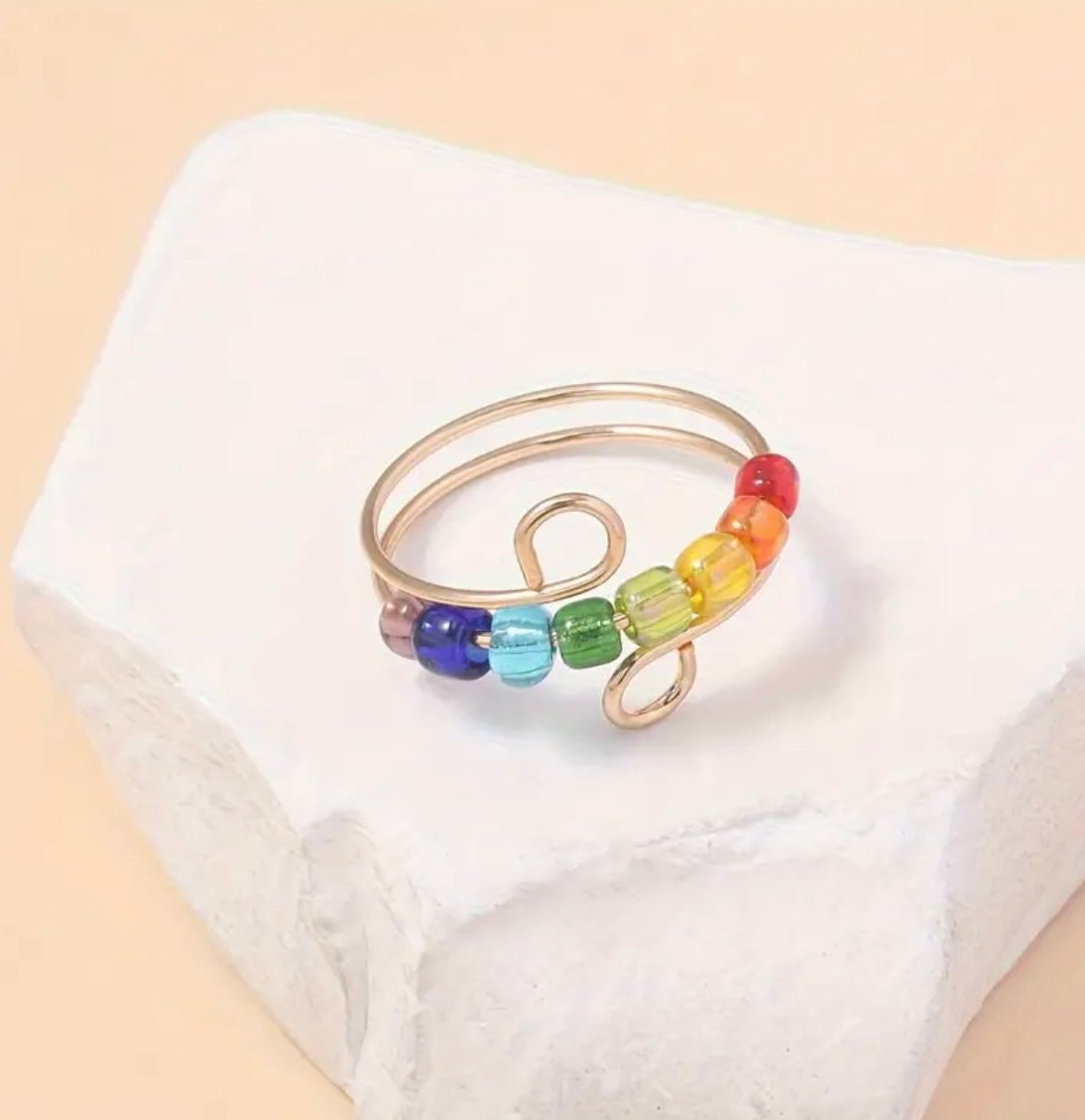 Chakra fidget ring