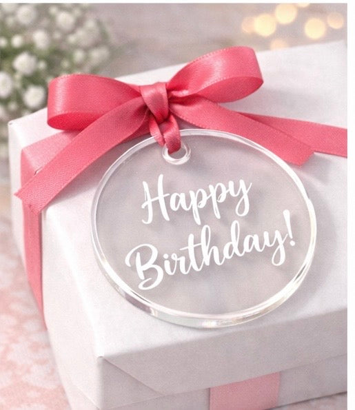 Personalised Acrylic Name Keyrings