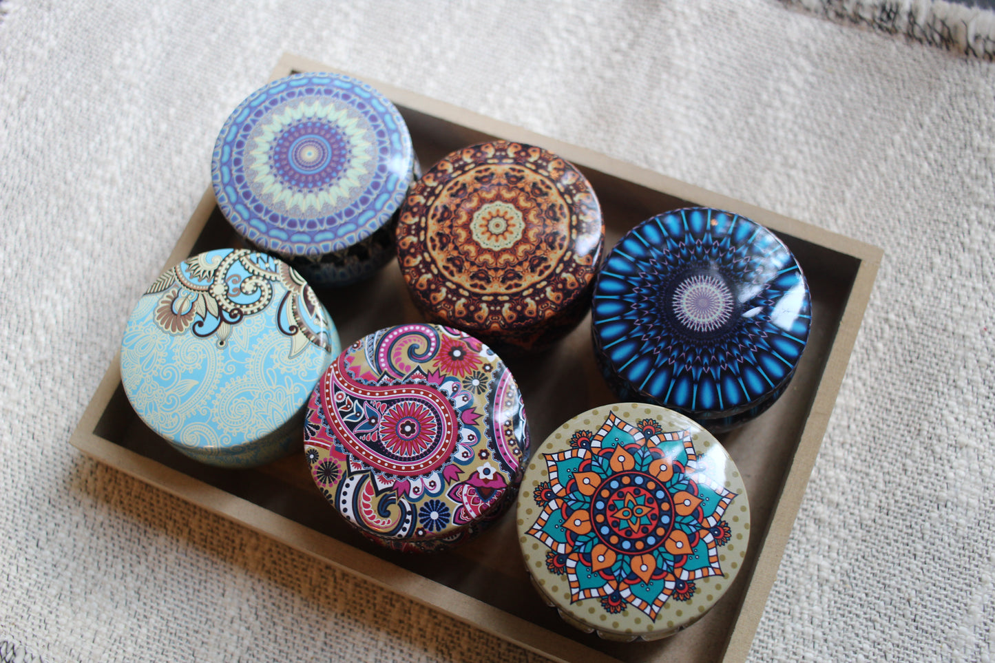 Moroccan Inspired Candle Tins